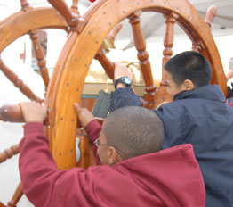 At the Wheel