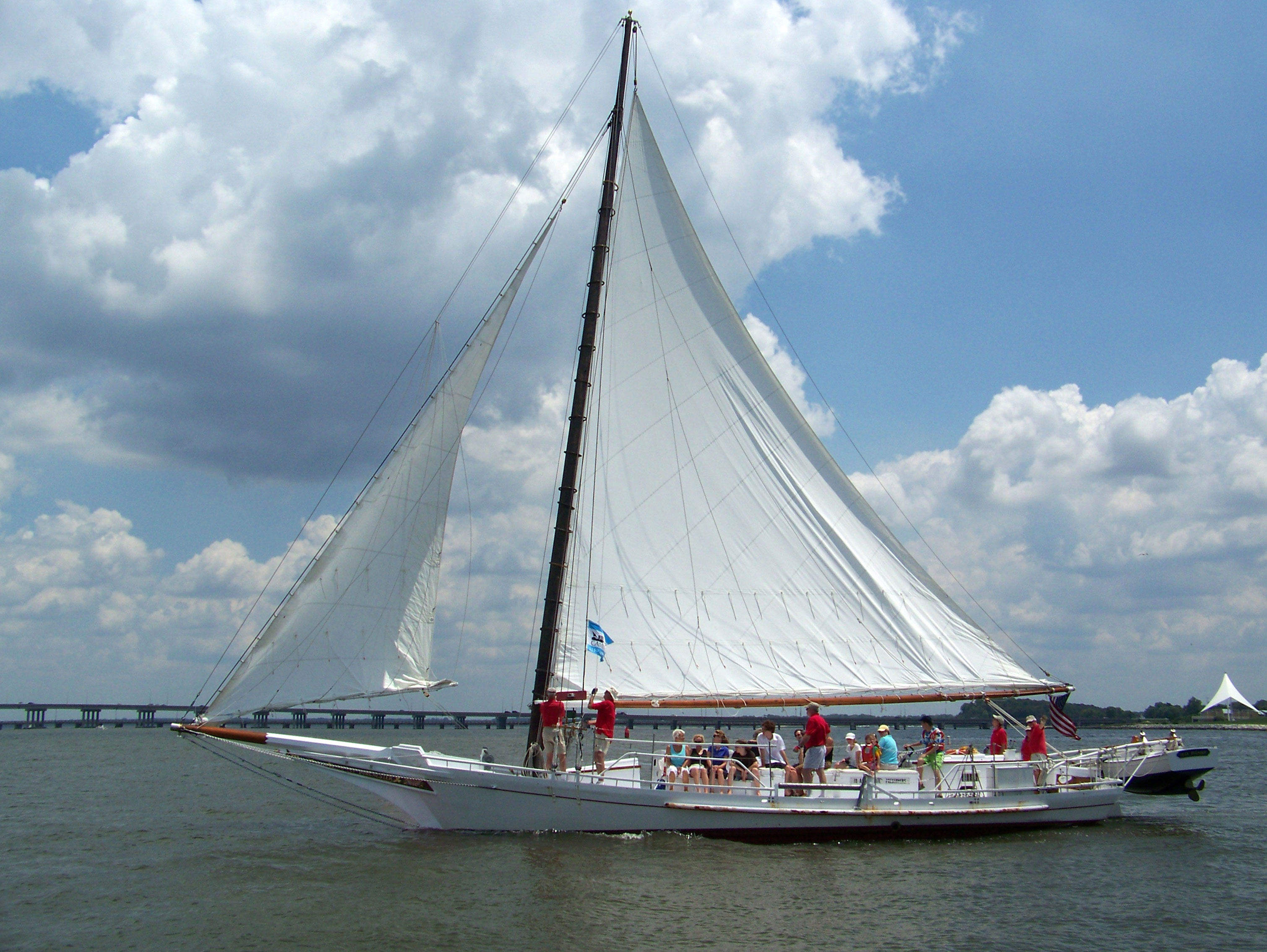 Nathan of Dorchester (photo by Cyndy Carrington Miller courtesy of Dorchester Skipjack Committee) Nathan of Dorchester